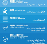Durex Condoms Thin Feel Xl 12 pcs