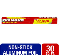 Diamond Non-Stick Aluminium Foil 30 sq.ft 1 pc