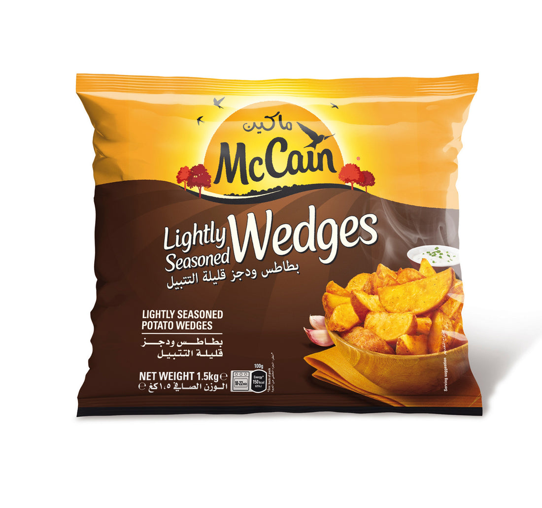 McCain Lightly Seasoned Potato Wedges 1.5 kg