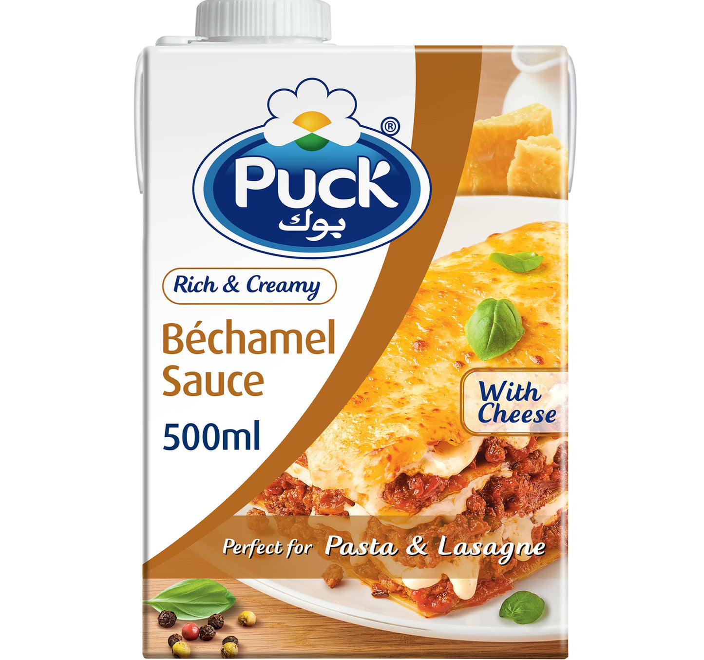 Puck Sauce Bechamel With Cheese 500 ml