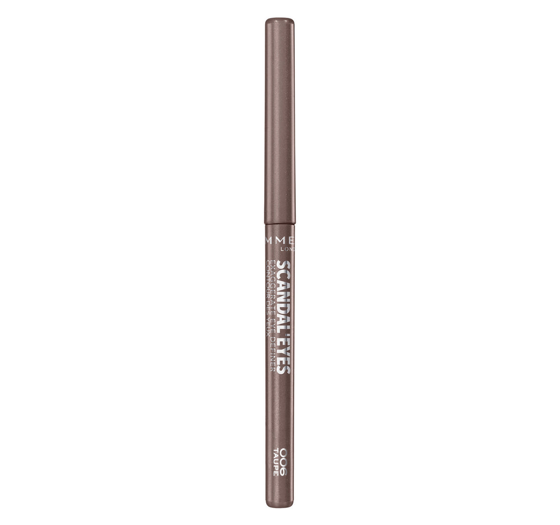 Rimmel London Scandal Eyes Exaggerate Eye Definer, 06 Taupe, 0.35 ml - 0.01 fl oz