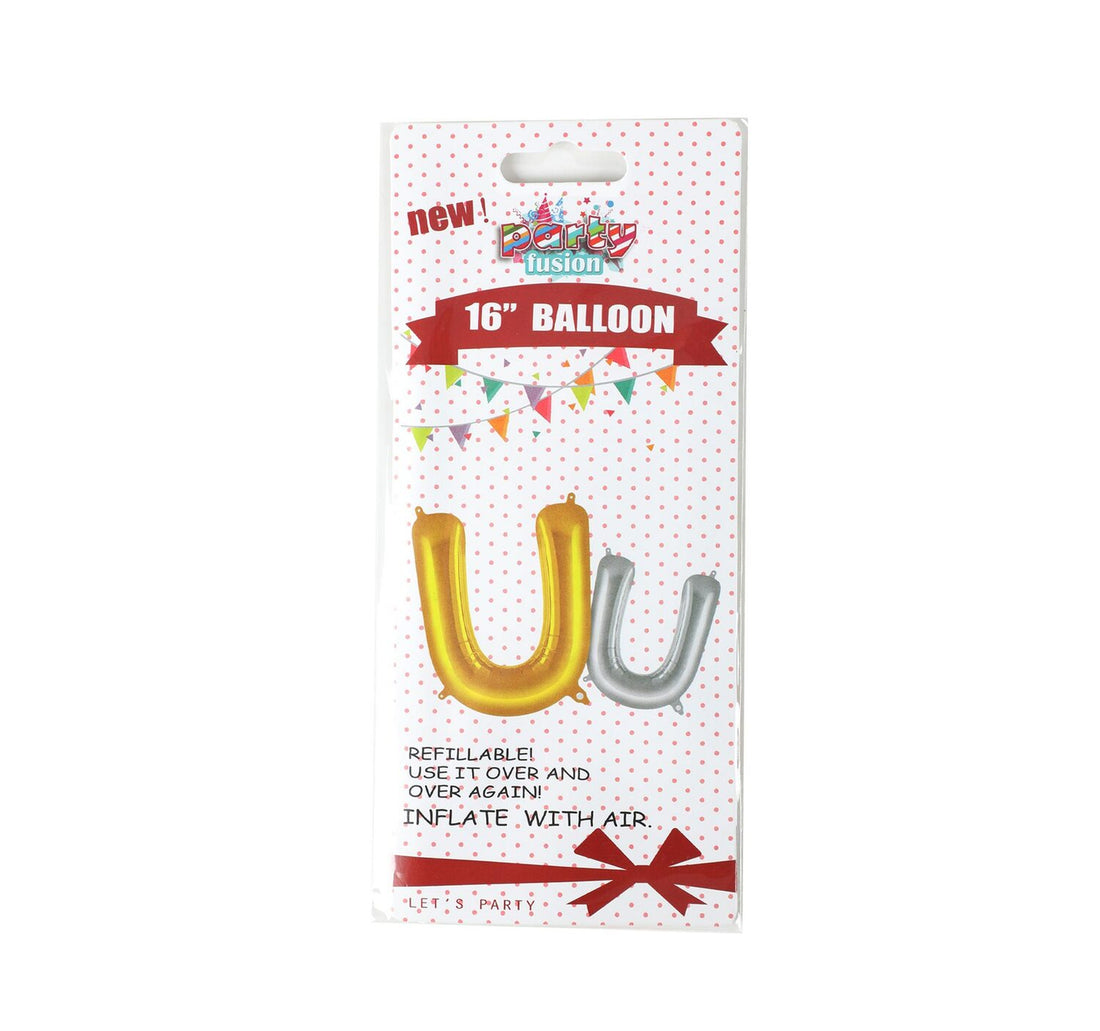 Party Fusion Foil Balloon-U