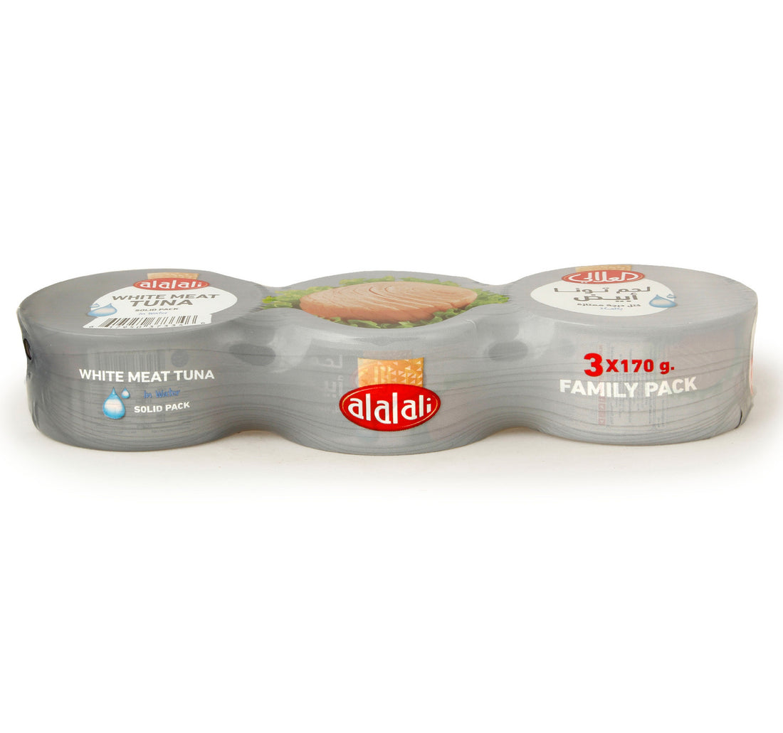 Al Alali White Meat Tuna Solid Pack In Water 3 x 170 g