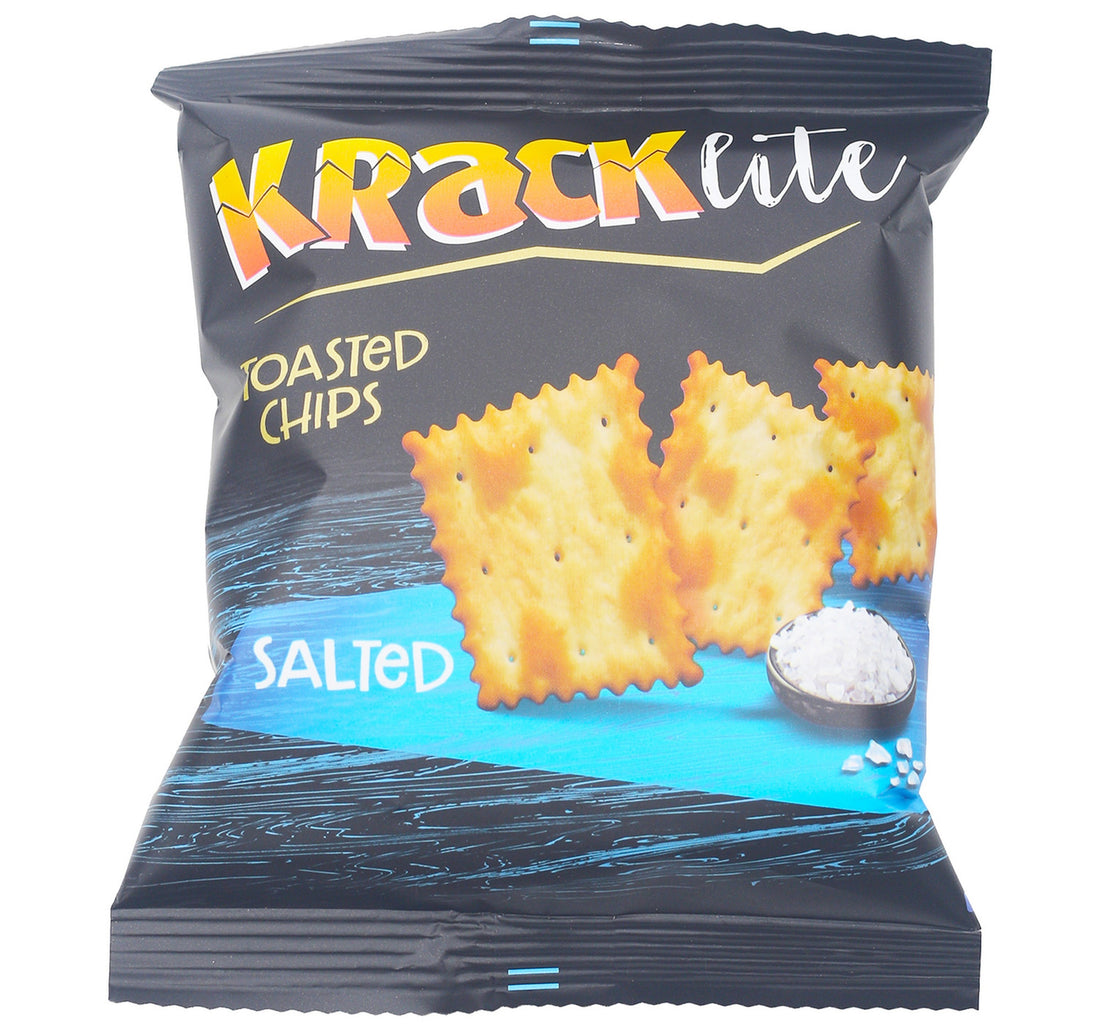 Kracklite Salted Toasted Chips 10 x 26 g