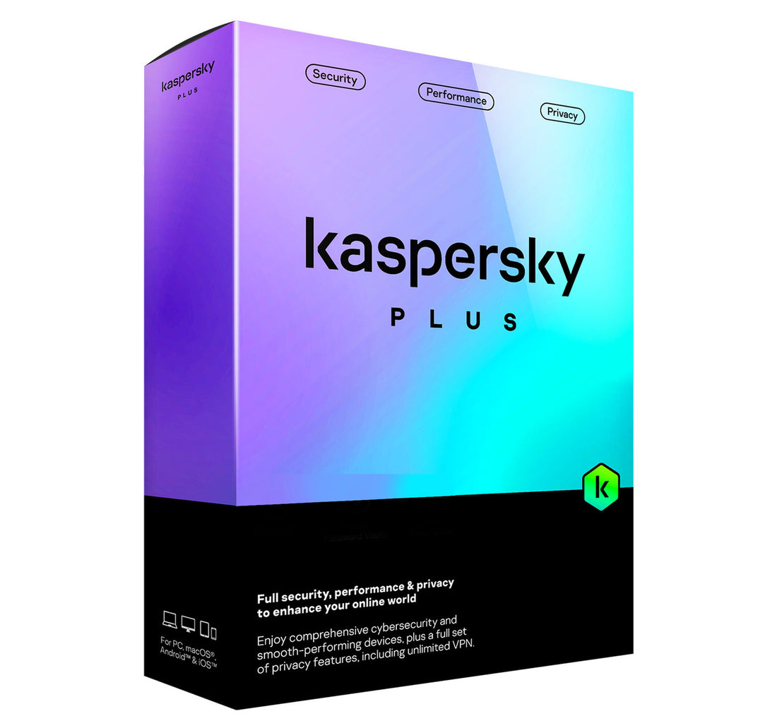Kaspersky Plus Internet Security 3 Devices + 1 Year Subscription
