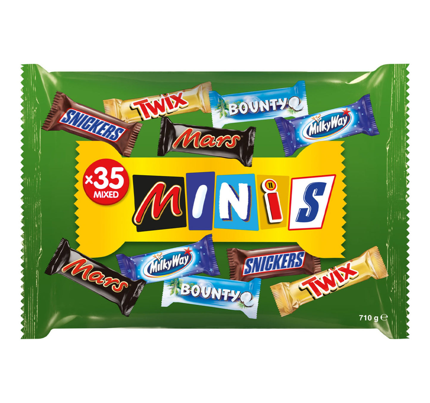 Galaxy Best Of Minis Chocolate Bag 35 pcs 710 g