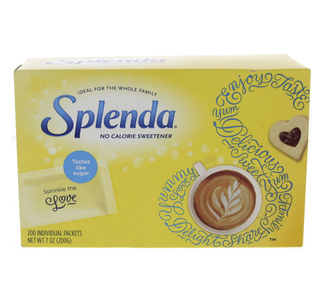 Splenda No Calorie Sweetener 200 Packets 200 g
