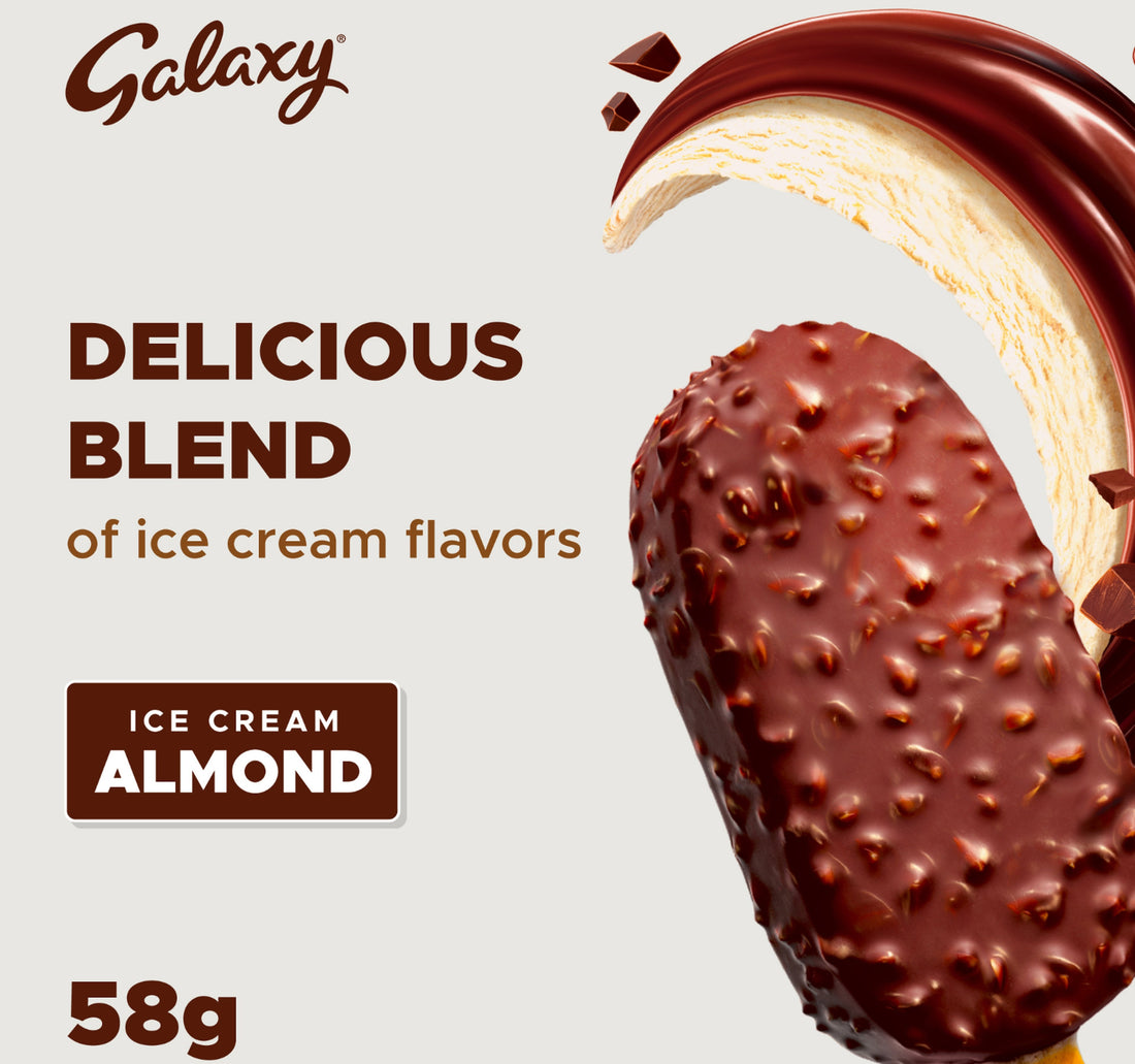 Galaxy Almond Ice Cream Stick 58 g