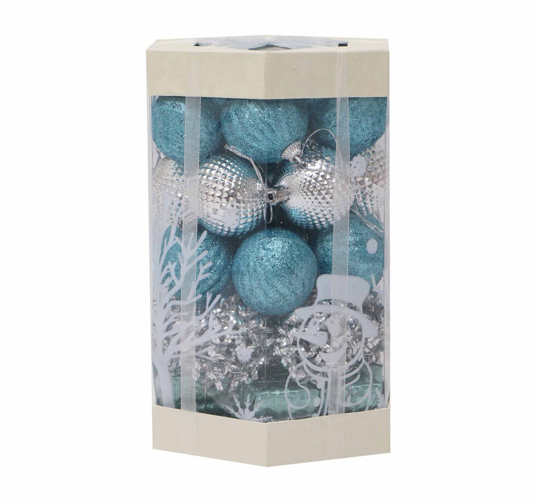 Party Fusion X'mas Decoration Ball Set 5cm WRB021-055 35pcs Assorted