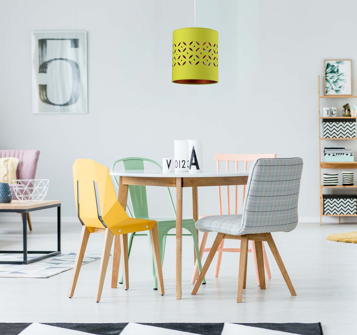 Maple Leaf Fabric Ceiling Pendant Lamp Light Shade 25x25x27cm LZ9204-1 Assorted