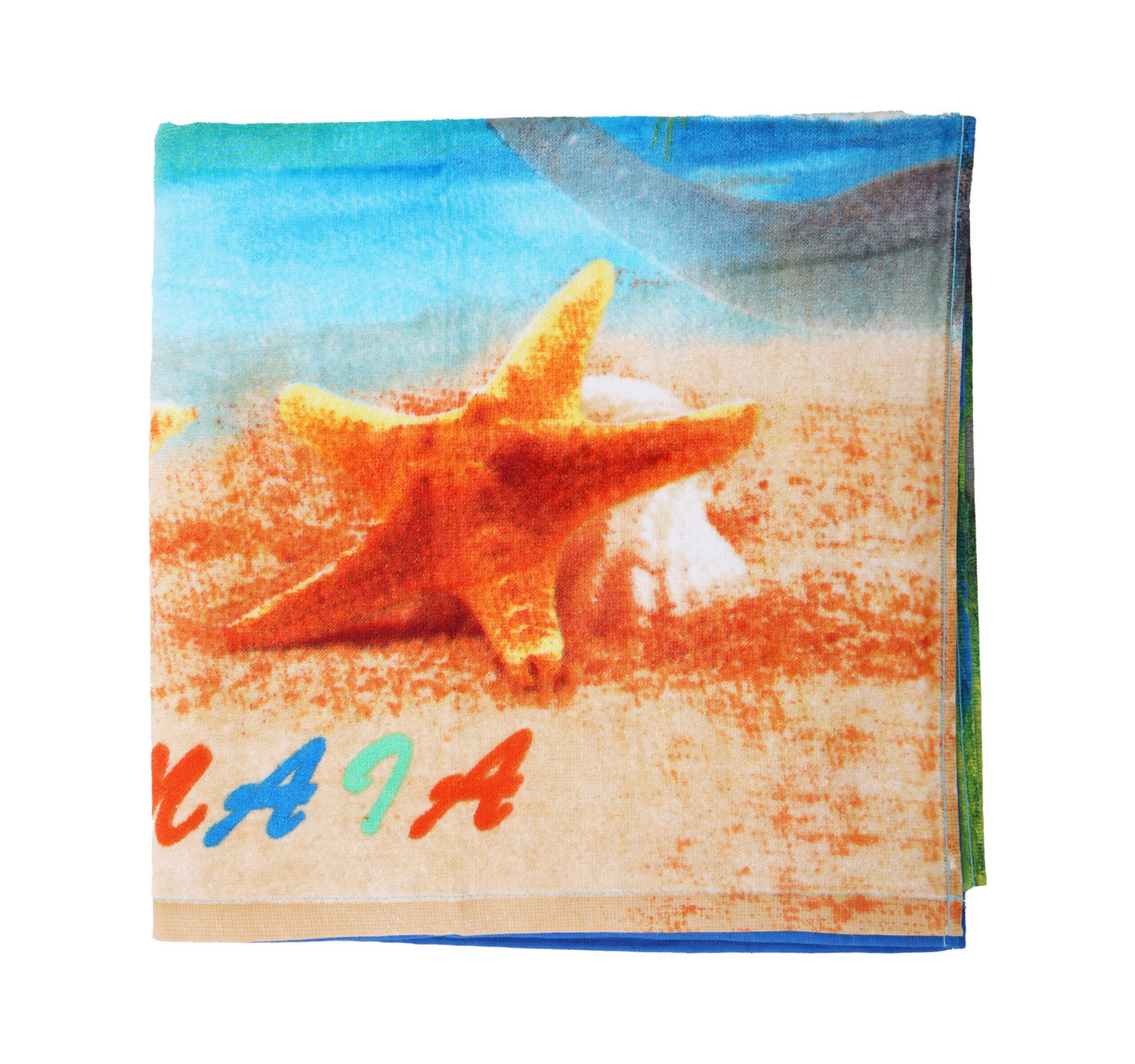 Maple Leaf Home Beach Towel Cotton Printed 70 x 140cm 05