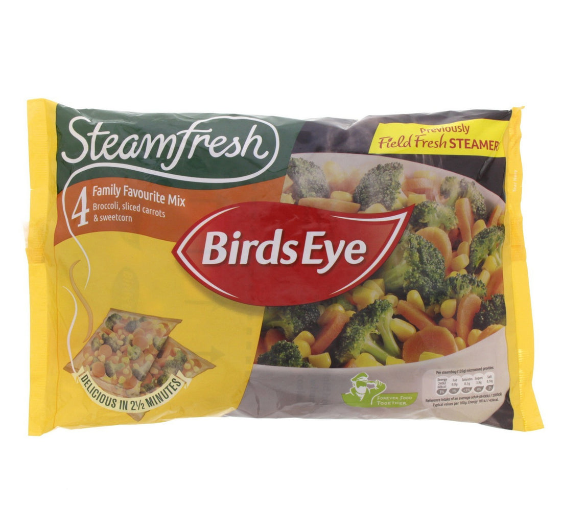 Birds Eye Steam Fresh Family Favourite Mix 540 g