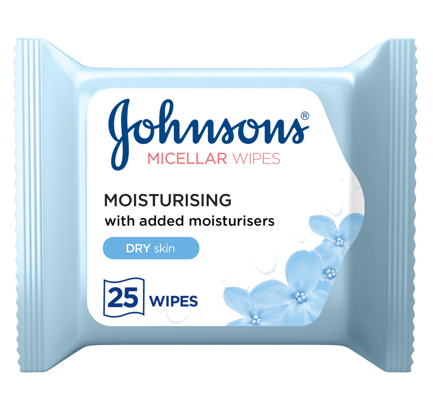 Johnson's Micellar Wipes Moisturising 25 pcs