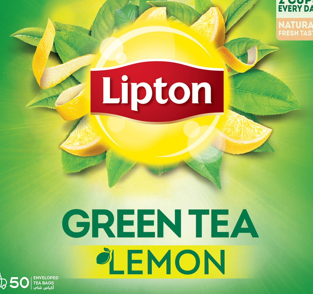 Lipton Green Tea Lemon Value Pack 50 Teabags 65 g