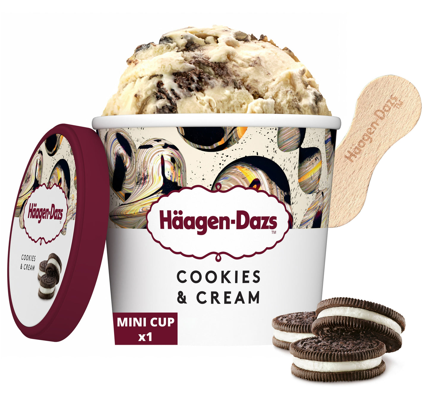 Haagen-Dazs Cookies & Cream Ice Cream 100 ml