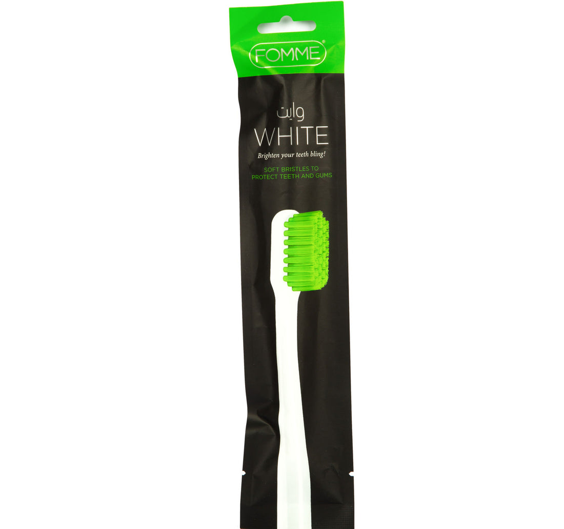 فرشاة أسنان فوم وايت 1 قطعة