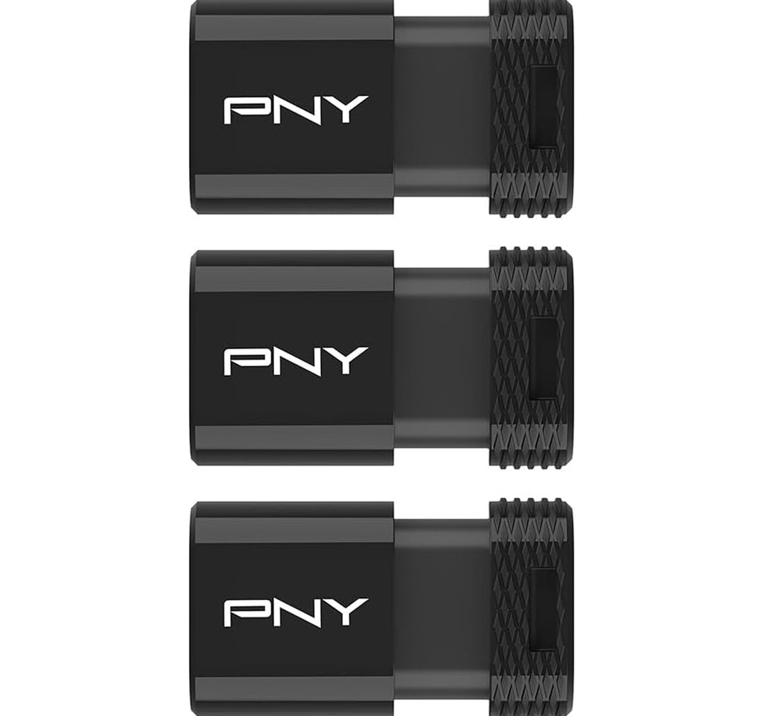 PNY Elite-X Fit Type-C USB 3.2 Flash Drive, 64 GB, 3 pcs, P-FDI64GX3EXFITC-GE
