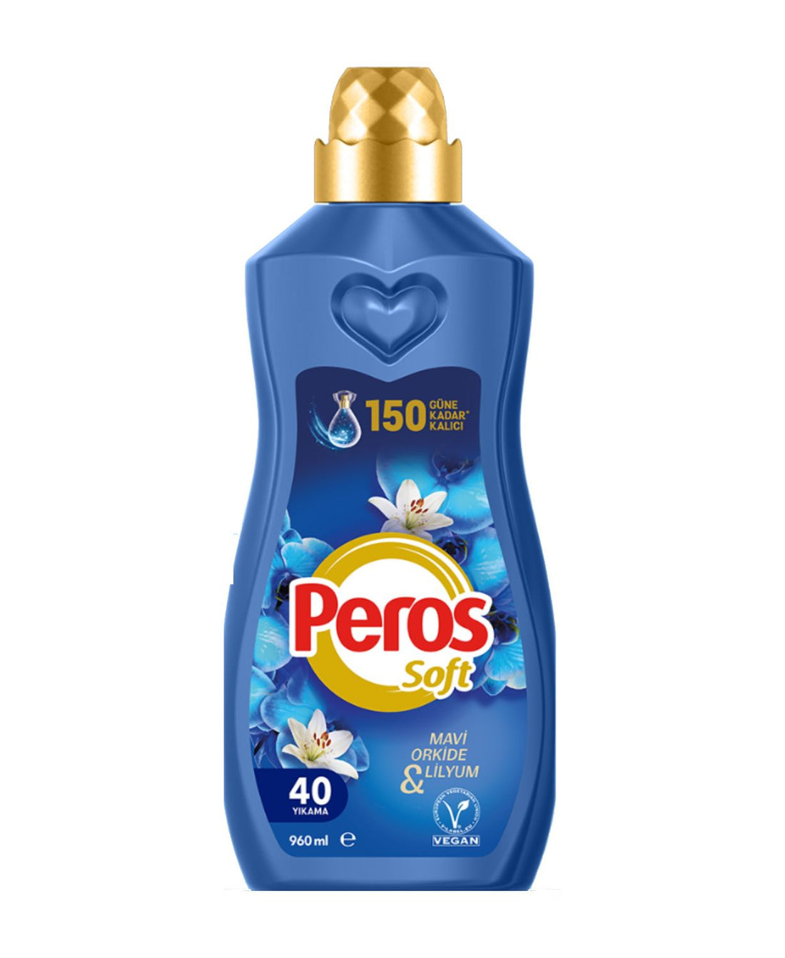 Peros Fabric Concentrated Softener Blue 960 ml