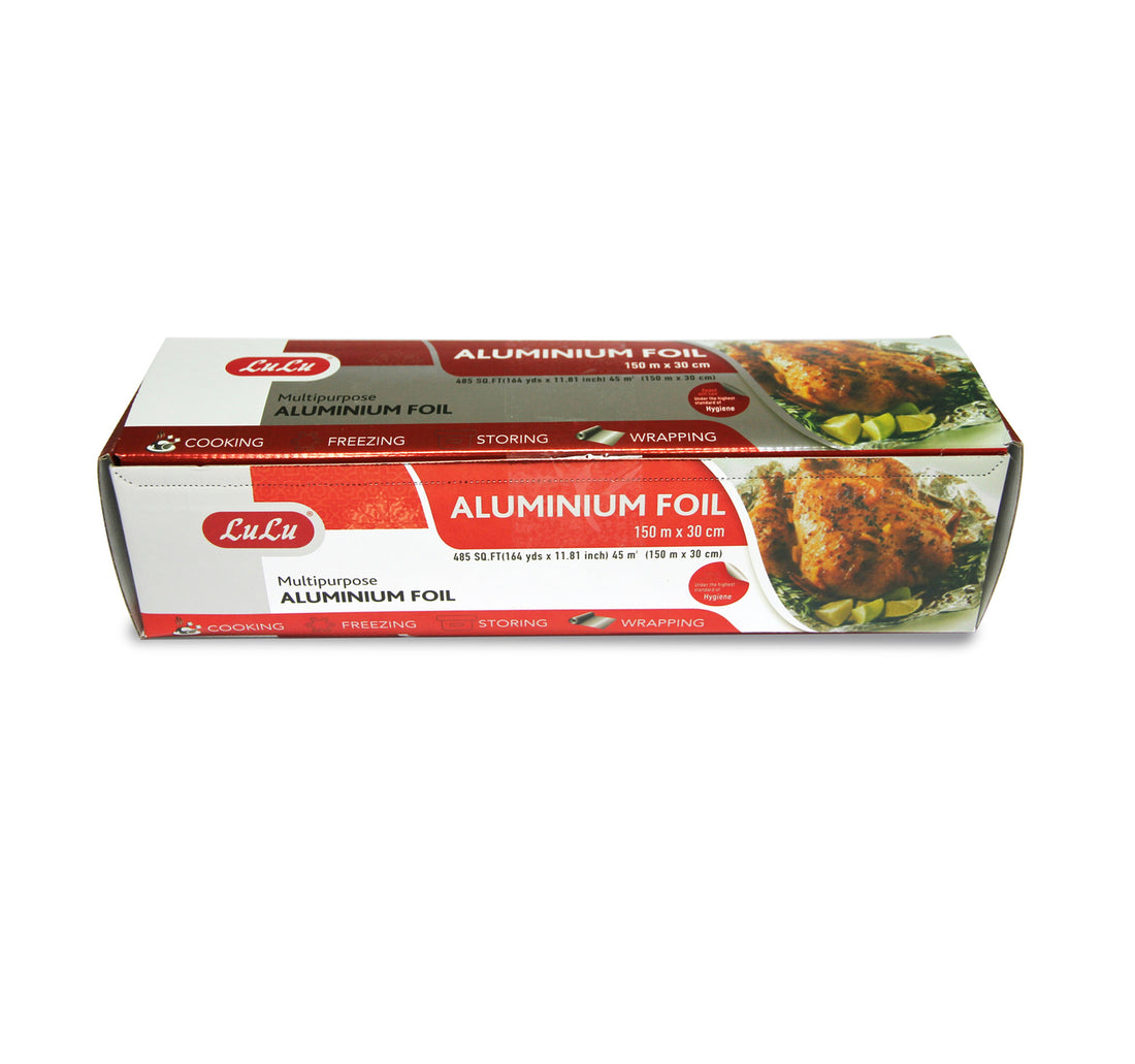 LuLu Multipurpose Aluminium Foil Size 150m x 30cm 485sq.ft 1 pc