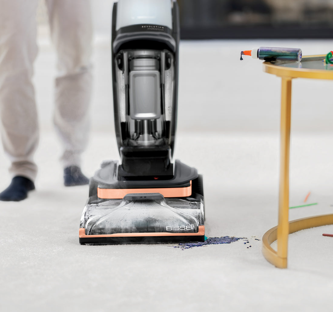 Bissell Revolution Hydrosteam Carpet Washer, 1249W, 3672E