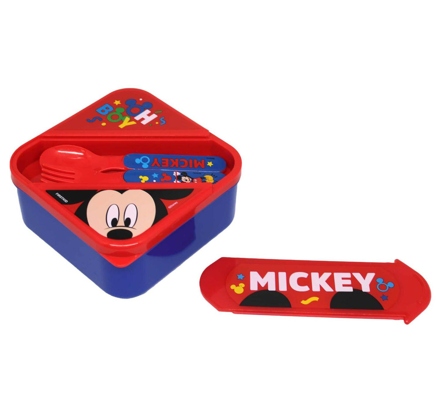Mickey Lunch Box with Cutlery