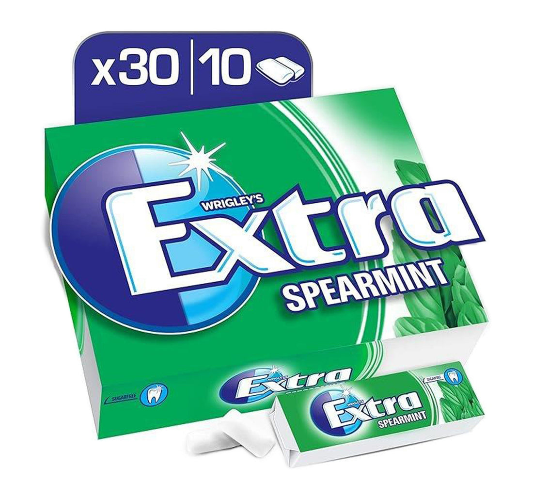 Wrigley's Extra Spearmint Gum 30 x 10 pcs