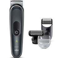 Braun Full Body Groomer body with Skin Shield technology and 4 tools, Black, BG5360
