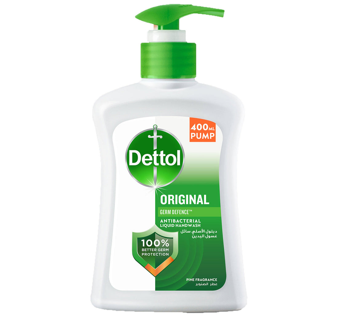 ديتول صابون سائل لغسل اليدين برائحة الصنوبر الأصلية 400 مل
