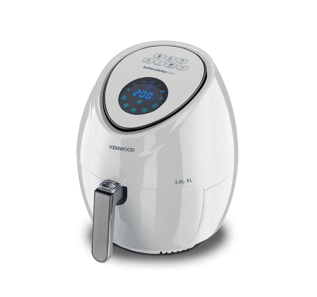 Kenwood Airfryer Large 3.8LTR/1.74kg Capacity- White - HFP30.000WH