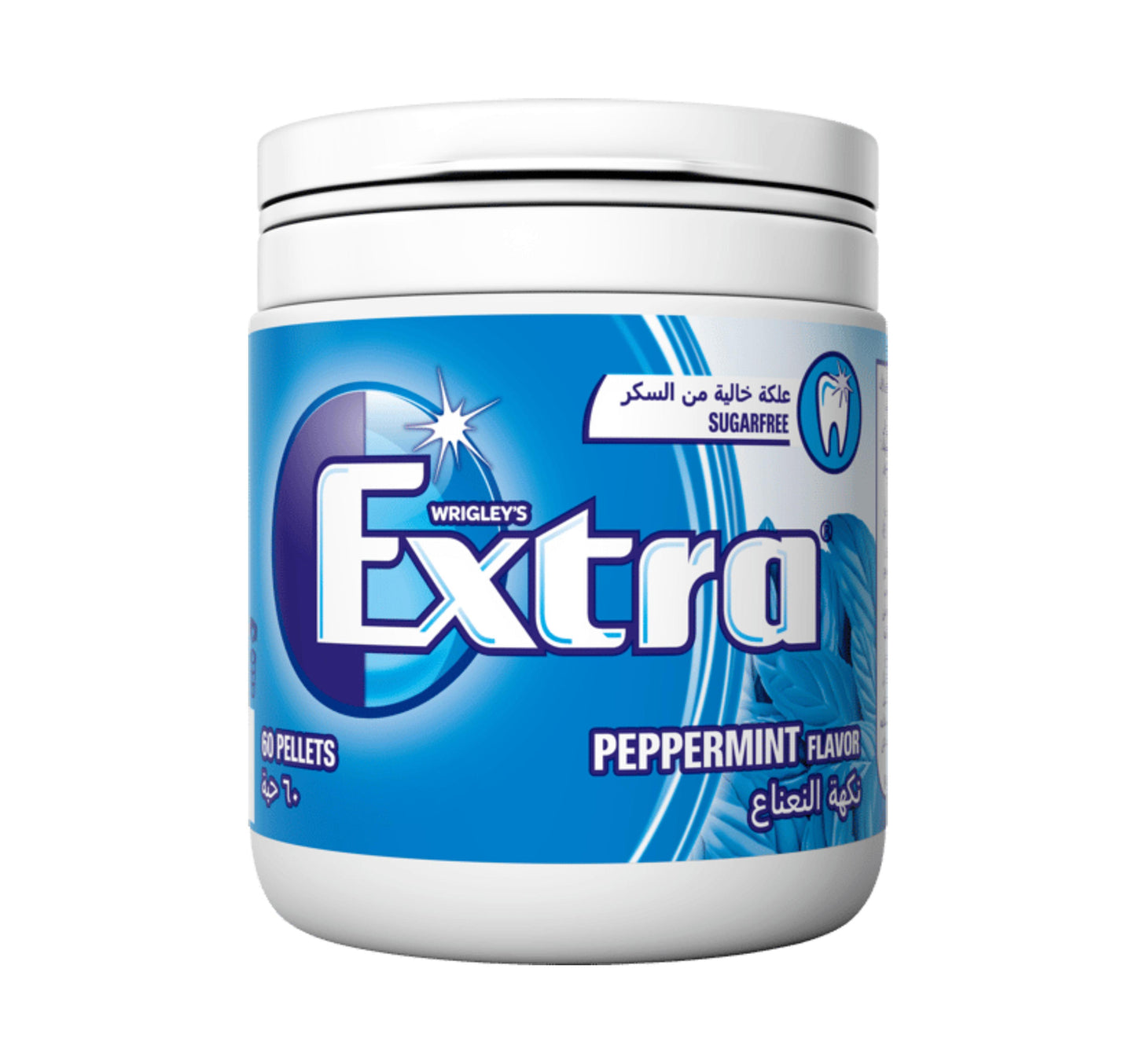 Wrigley's Extra Peppermint Gum Sugar Free 6 x 60 pcs