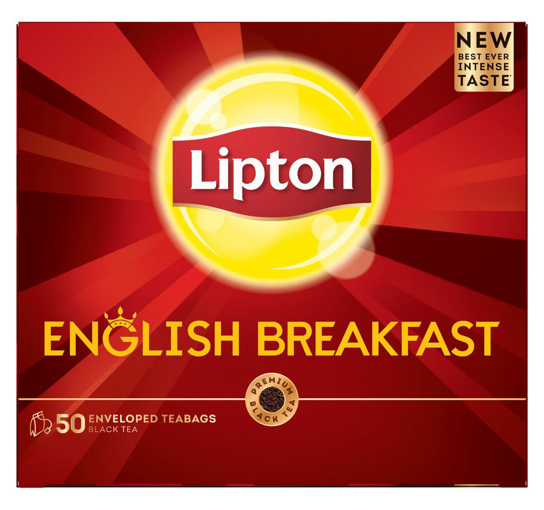 Lipton English Breakfast Black Tea 50 Teabags