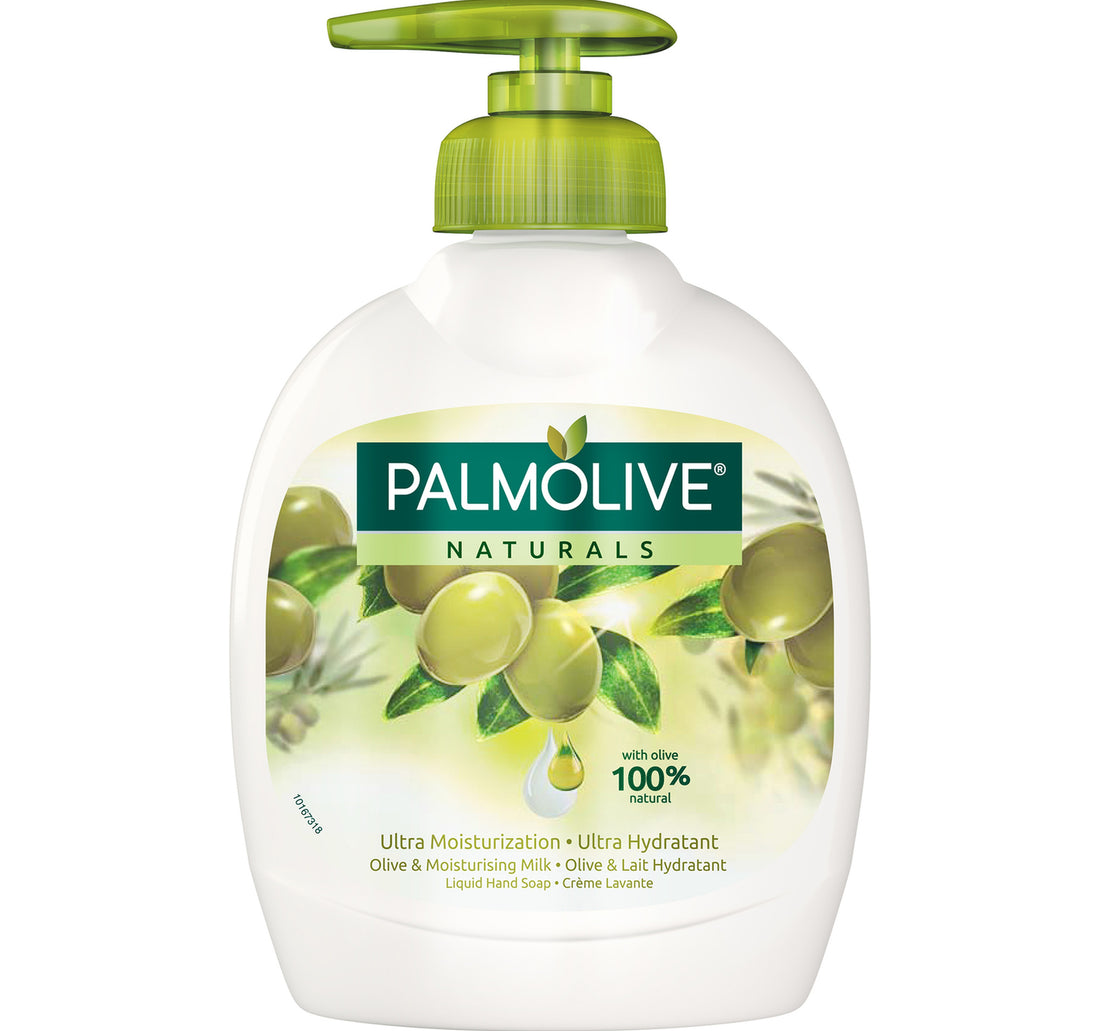 صابون سائل لليدين من بالموليف ناتشورالز بزيت الزيتون والحليب المرطب 300 مل