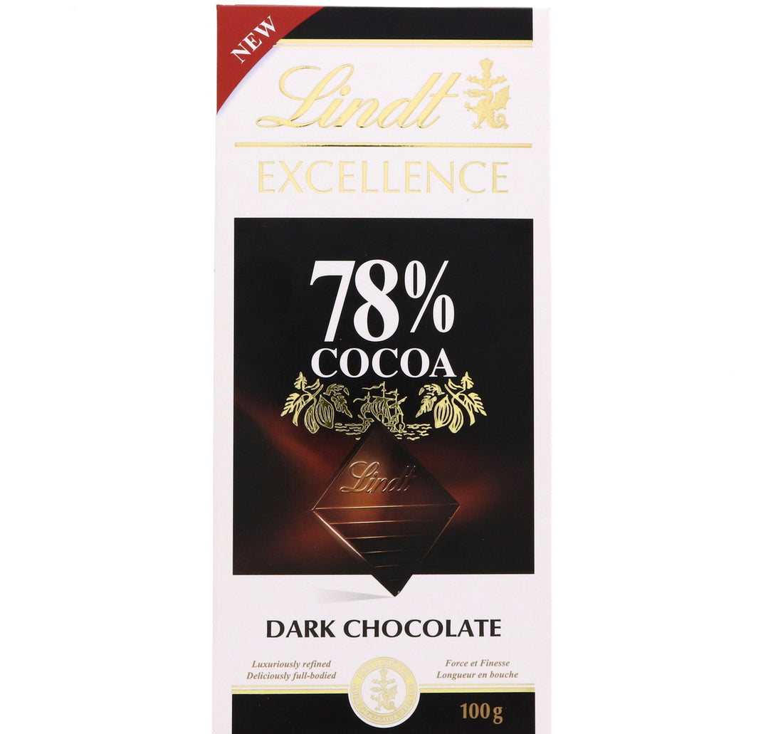 Lindt Excellence 78% Cocoa Dark Chocolate 100 g