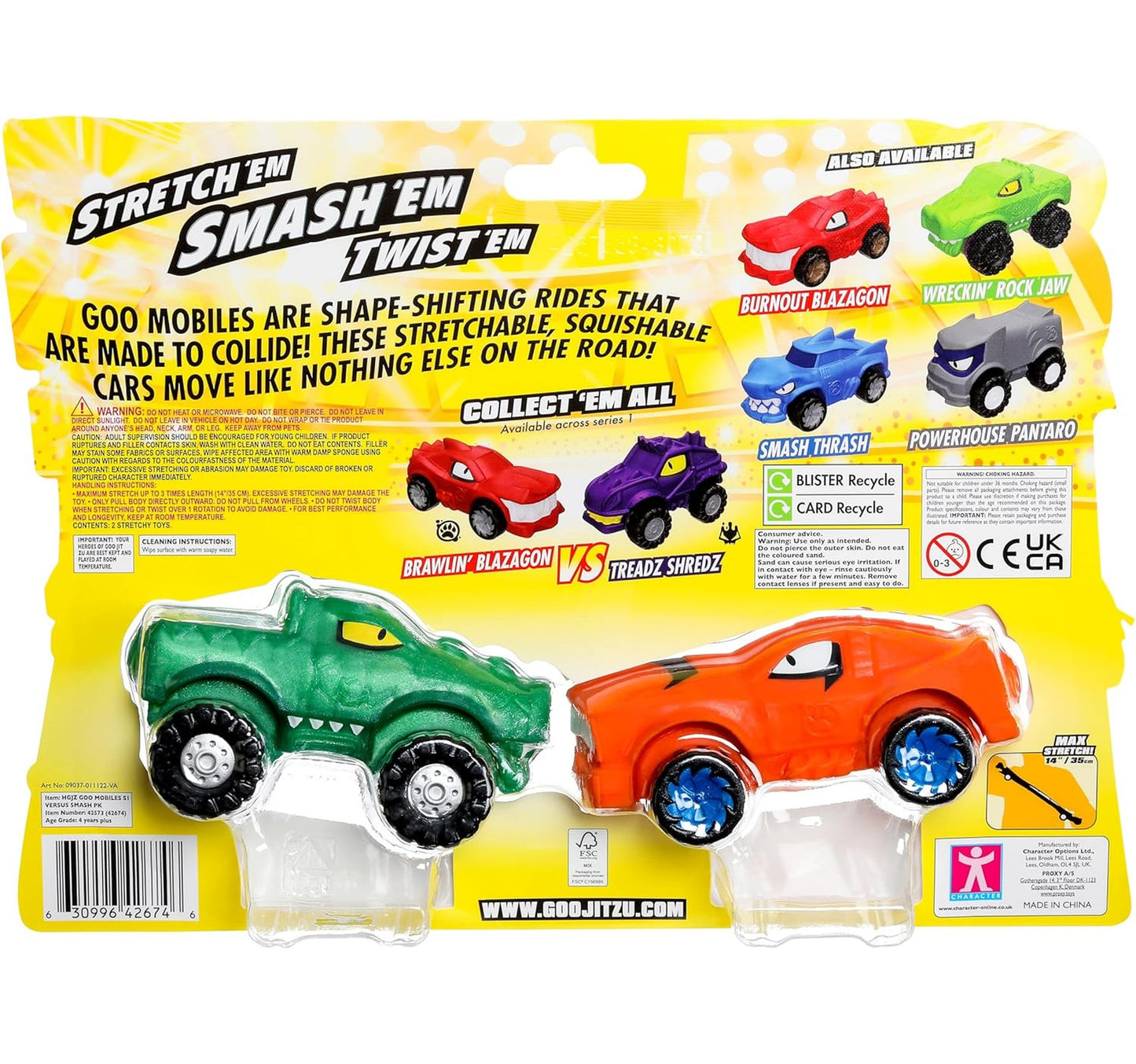 Goo Jit Zu Tygor Vs Rock Jaw Toy, 42674