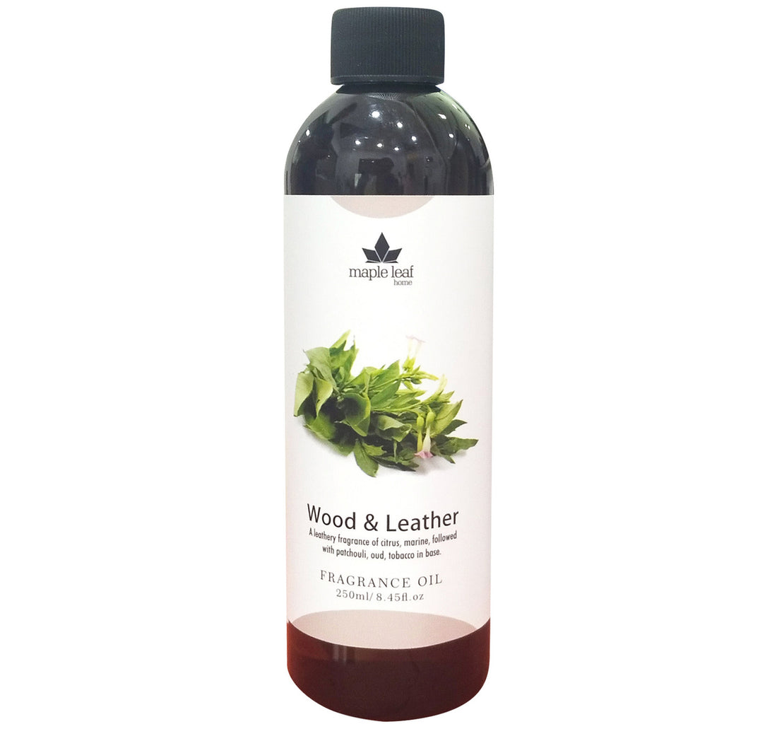 Maple Leaf Wood & Leather Fragrance Oil 250ml