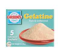Green's Pure & Unflavored Gelatine 50 g