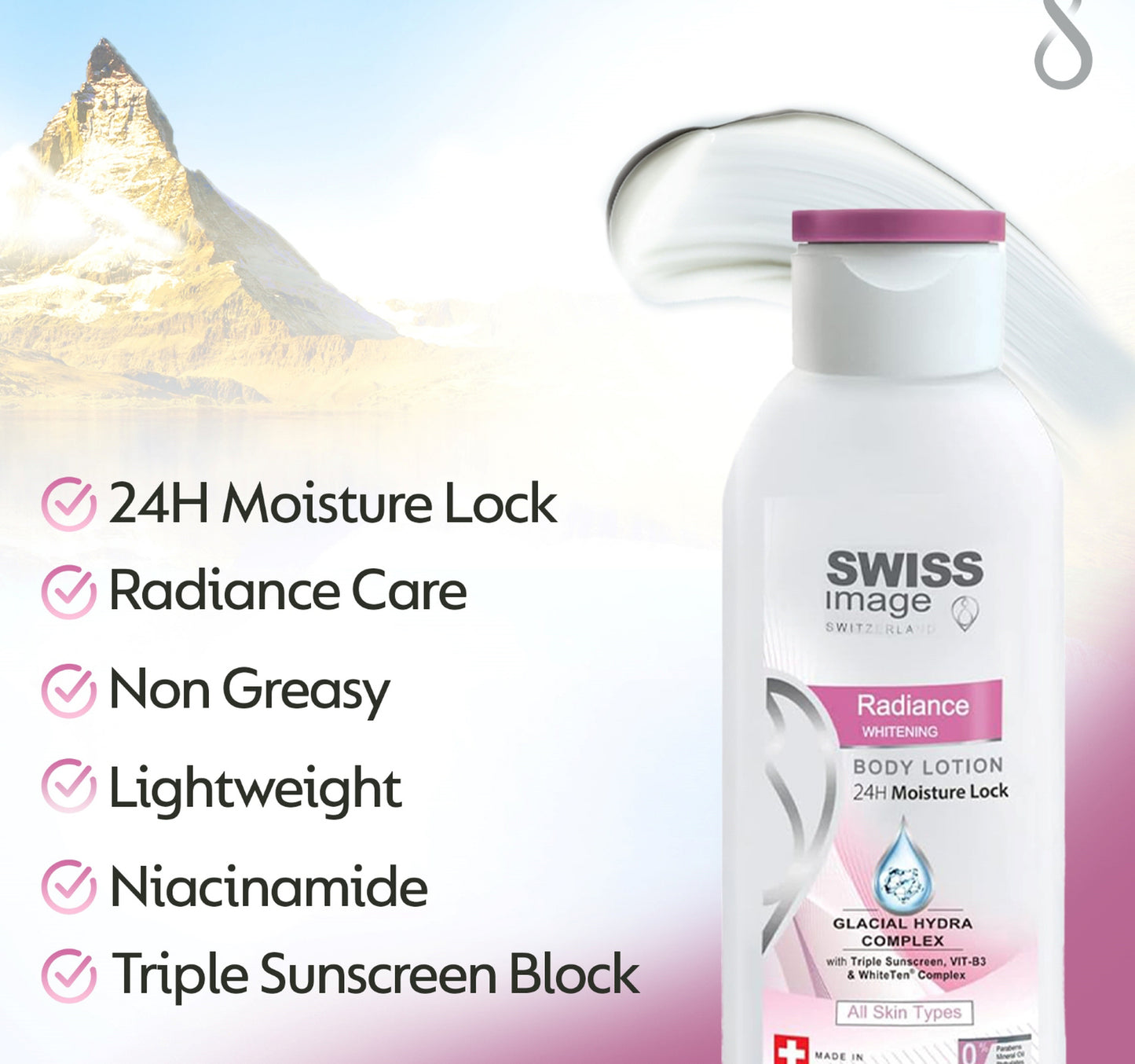 Swiss Image Radiance Whitening Body Lotion 250 ml