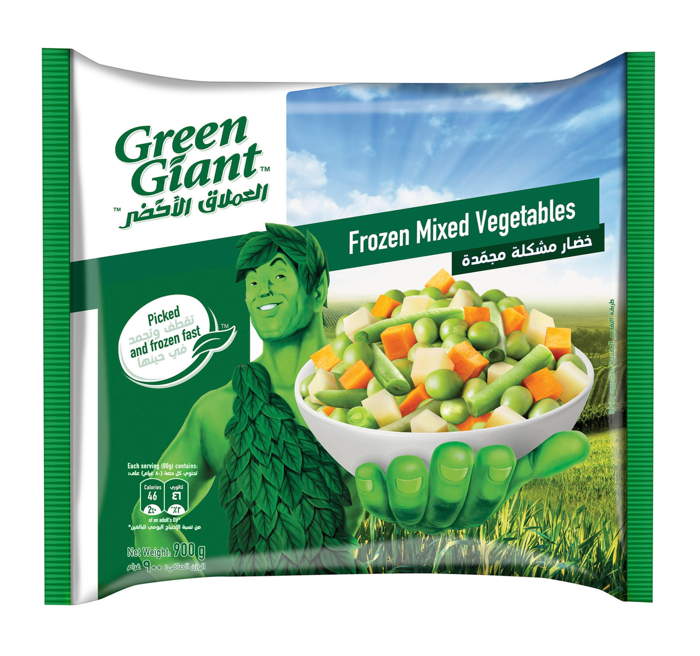 Green Giant Frozen Mixed Vegetables 900 g