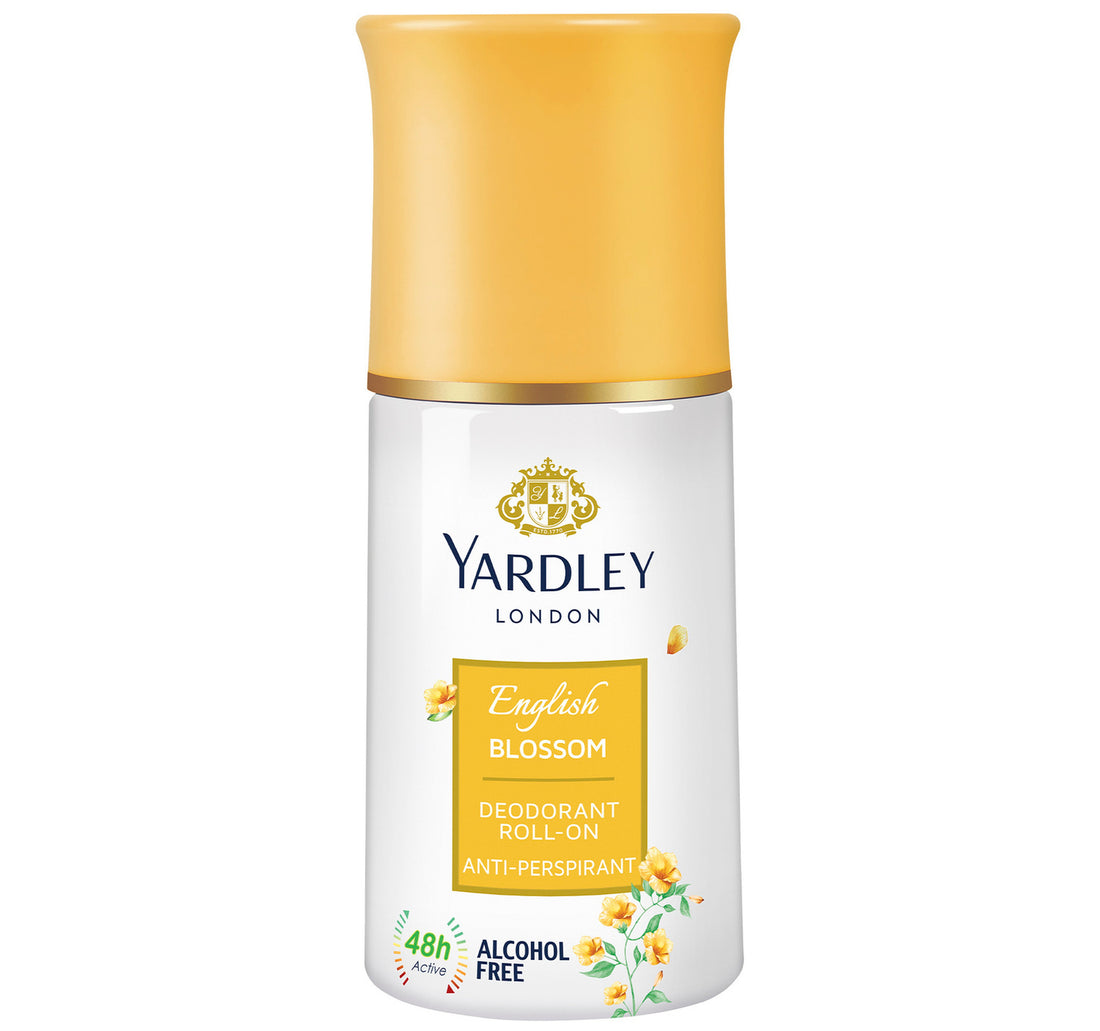Yardley English Blossom Deodorant Roll On Anti-Perspirant 50 ml