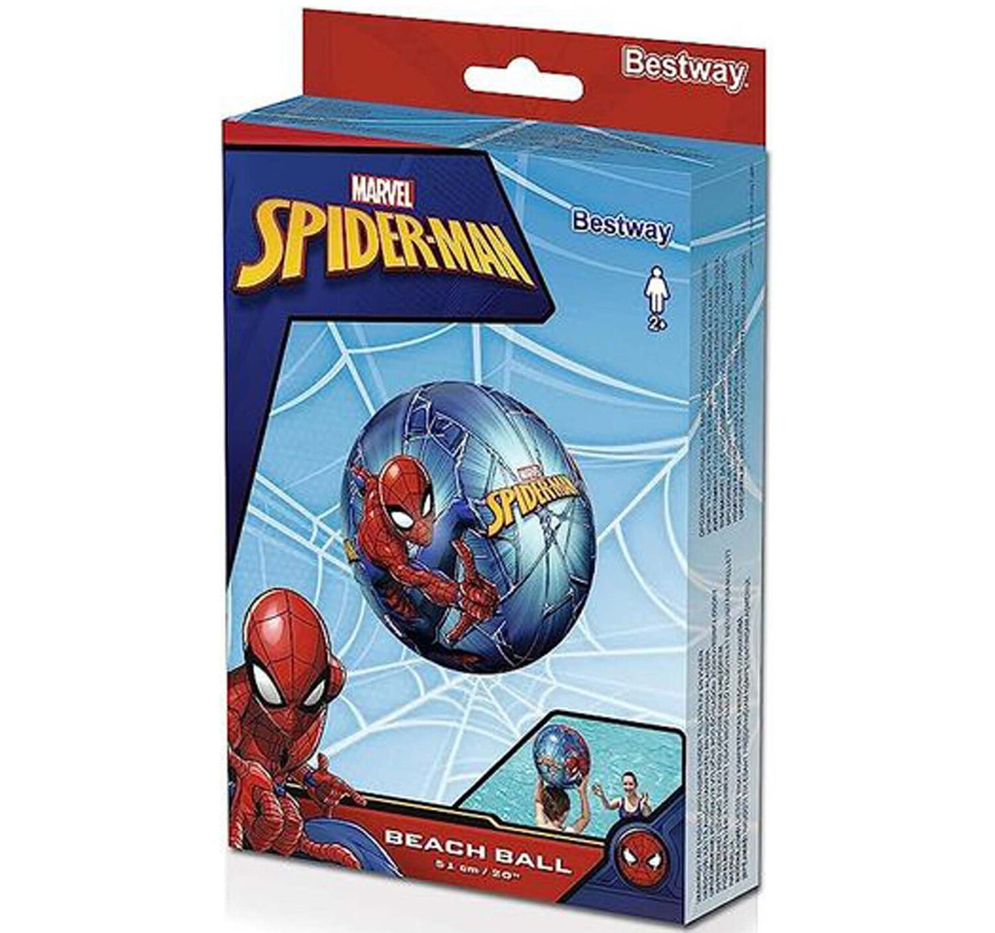 Spiderman Beach Ball 98002B
