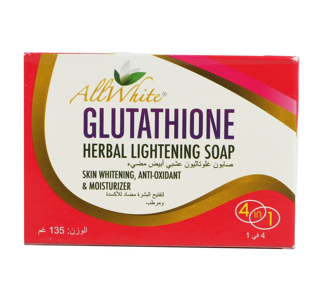 All White Glutathione Herbal Lightening Soap 135 g