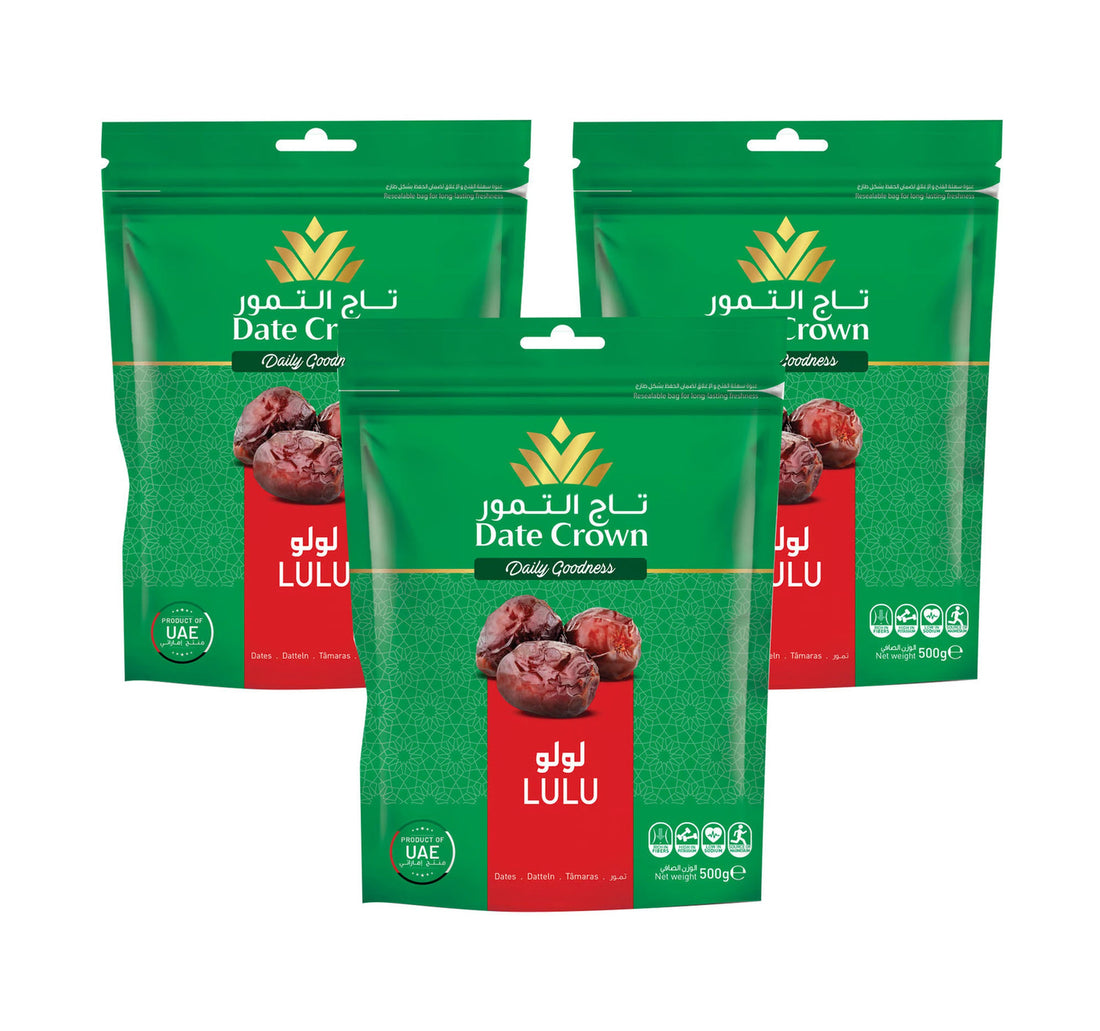 Date Crown LuLu Dates Pouch 500 g 2+1