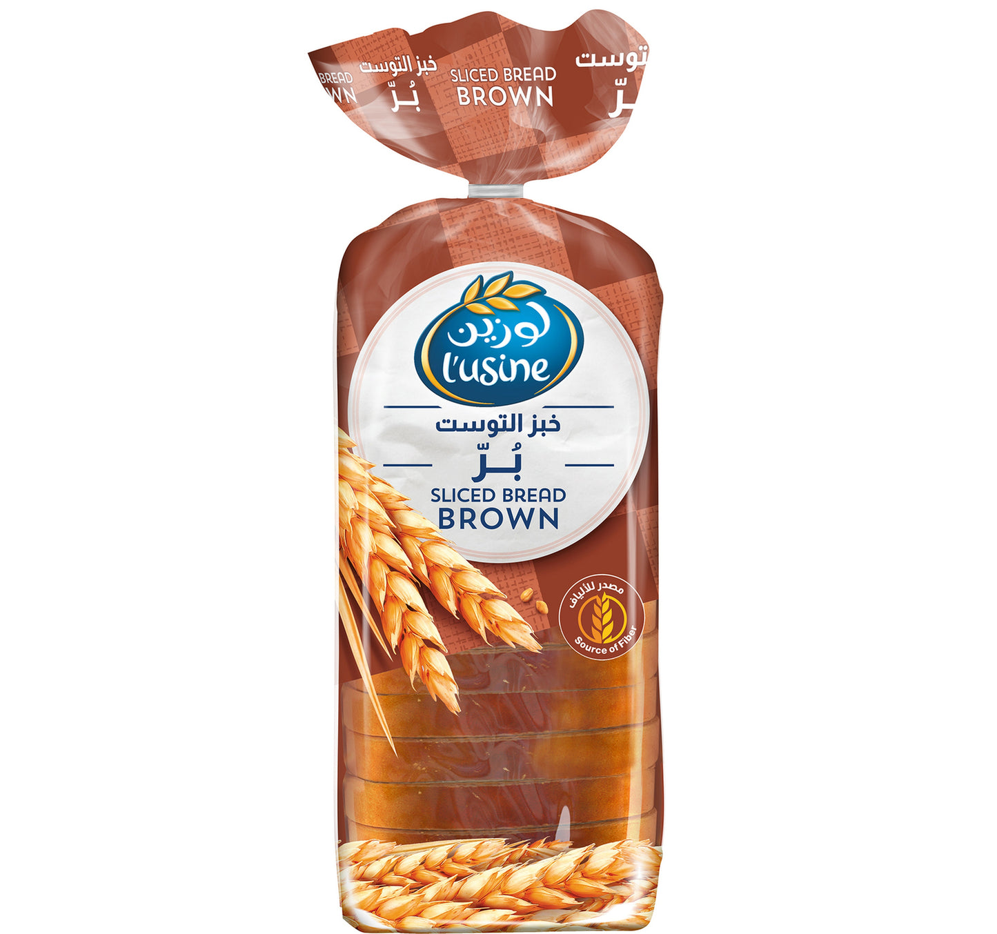 Lusine Sliced Brown Bread 1 pkt