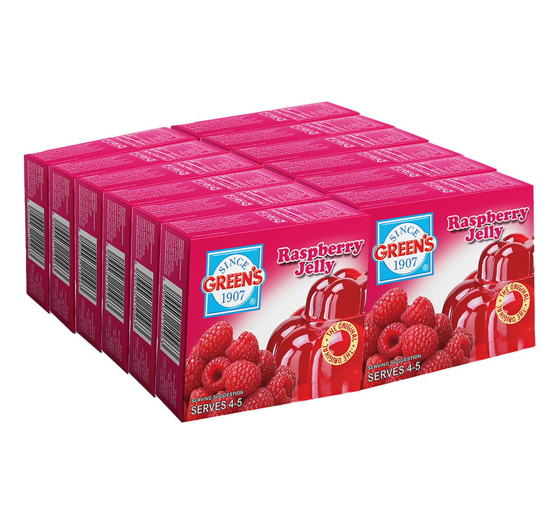 Green's Raspberry Jelly 12 x 80 g