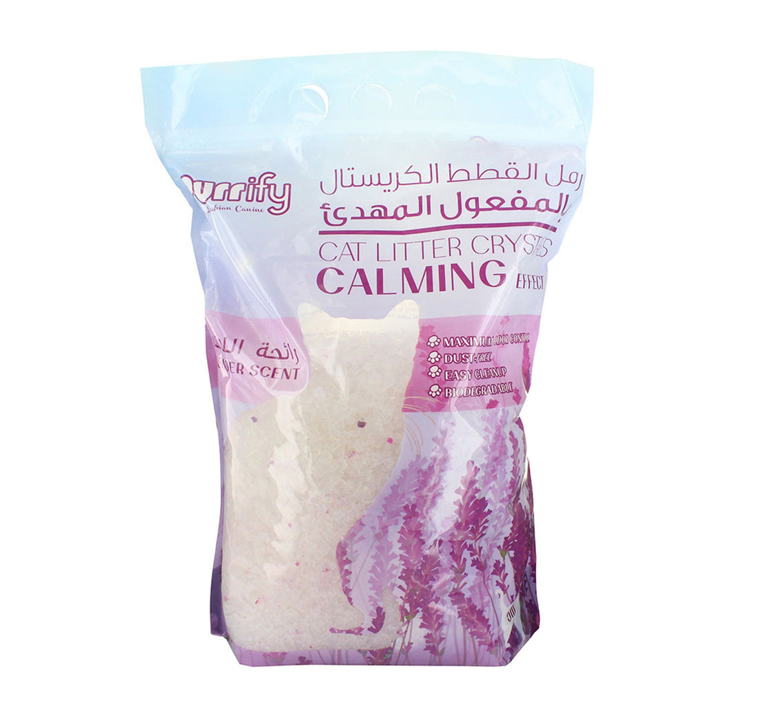 Purrify Cat Litter Cristal Calming Lavender 5 Litre