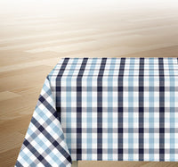 Homewell Cotton Table Cloth Check 150x260cm Assorted Per Pc
