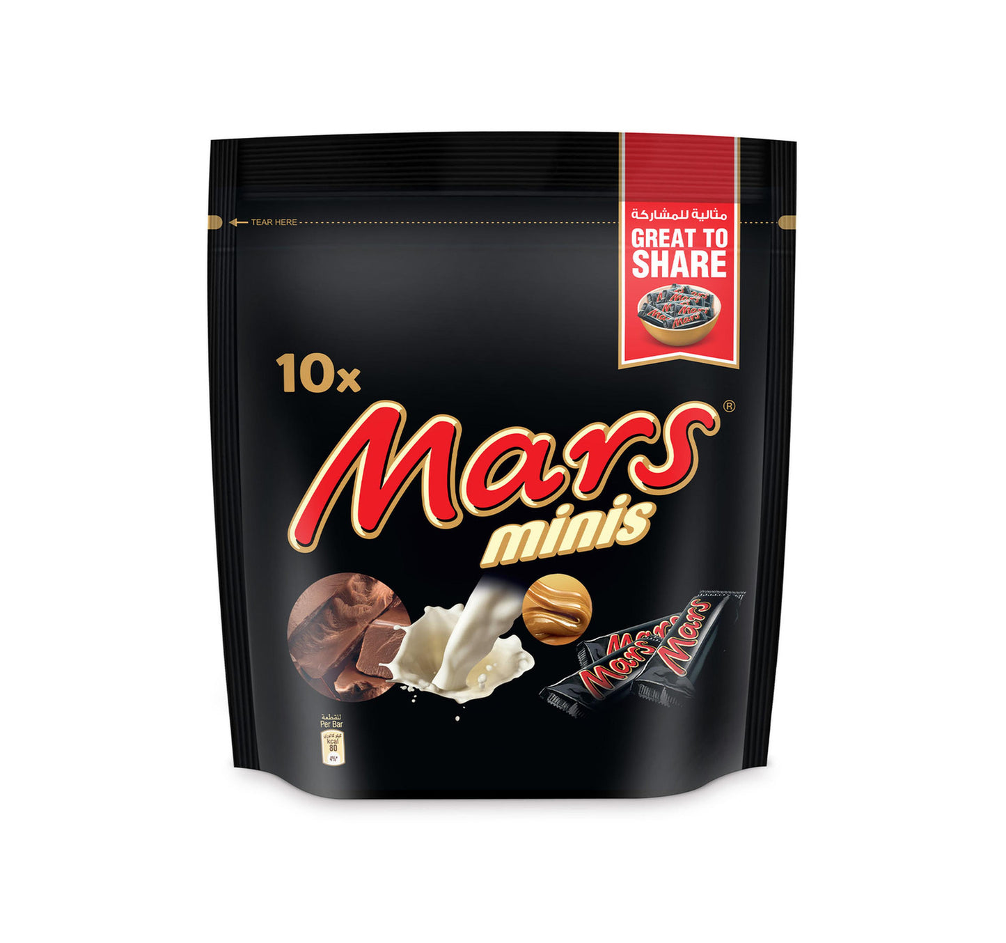 Mars Minis Pouch 10pcs 180 g