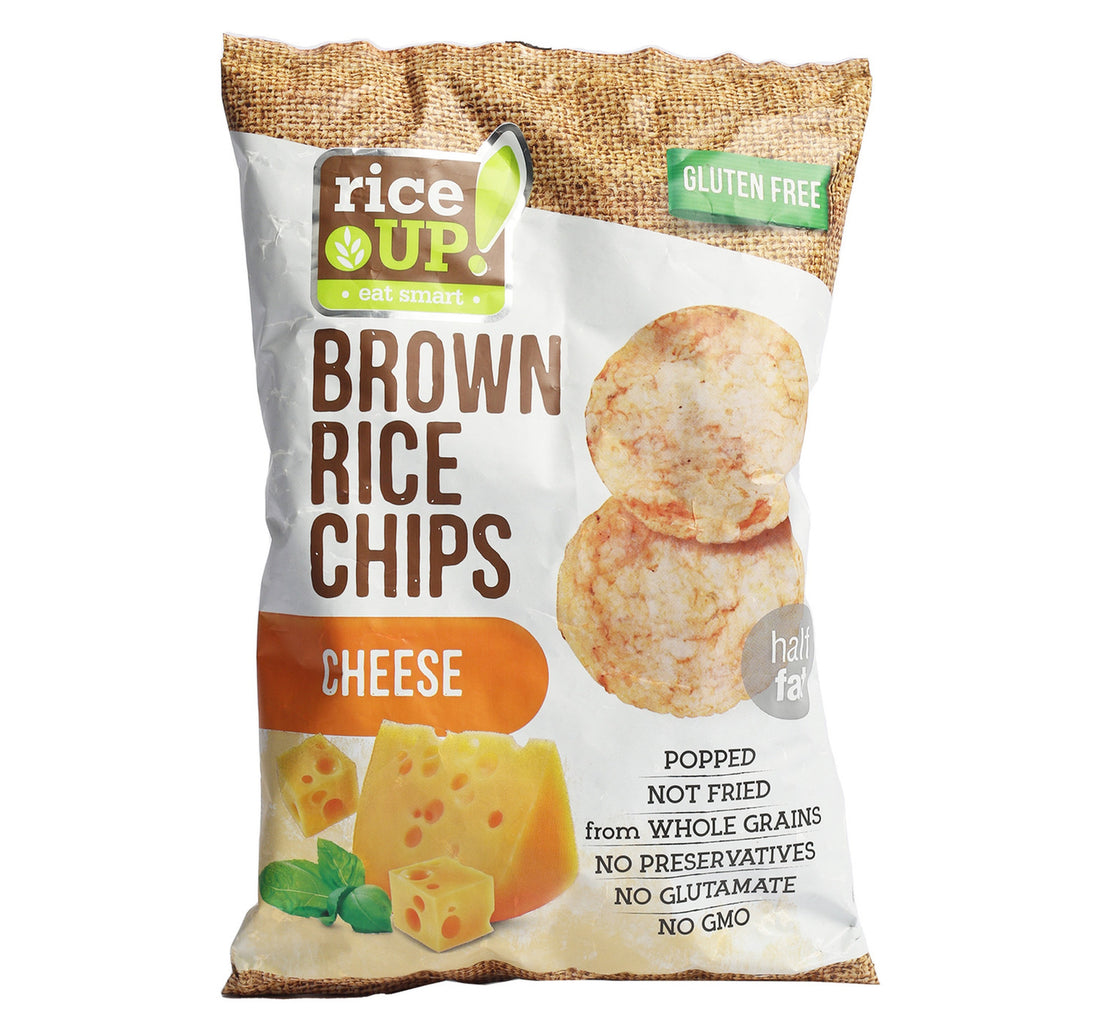 Rice Up Cheese Brown Rice Chips 60 g