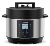 Nutricook Smart Pot 2 Plus, 9 in 1 Electric Pressure Cooker, 9.5 L, 1500 W, Stainless Steel/Black, NC-SP210L