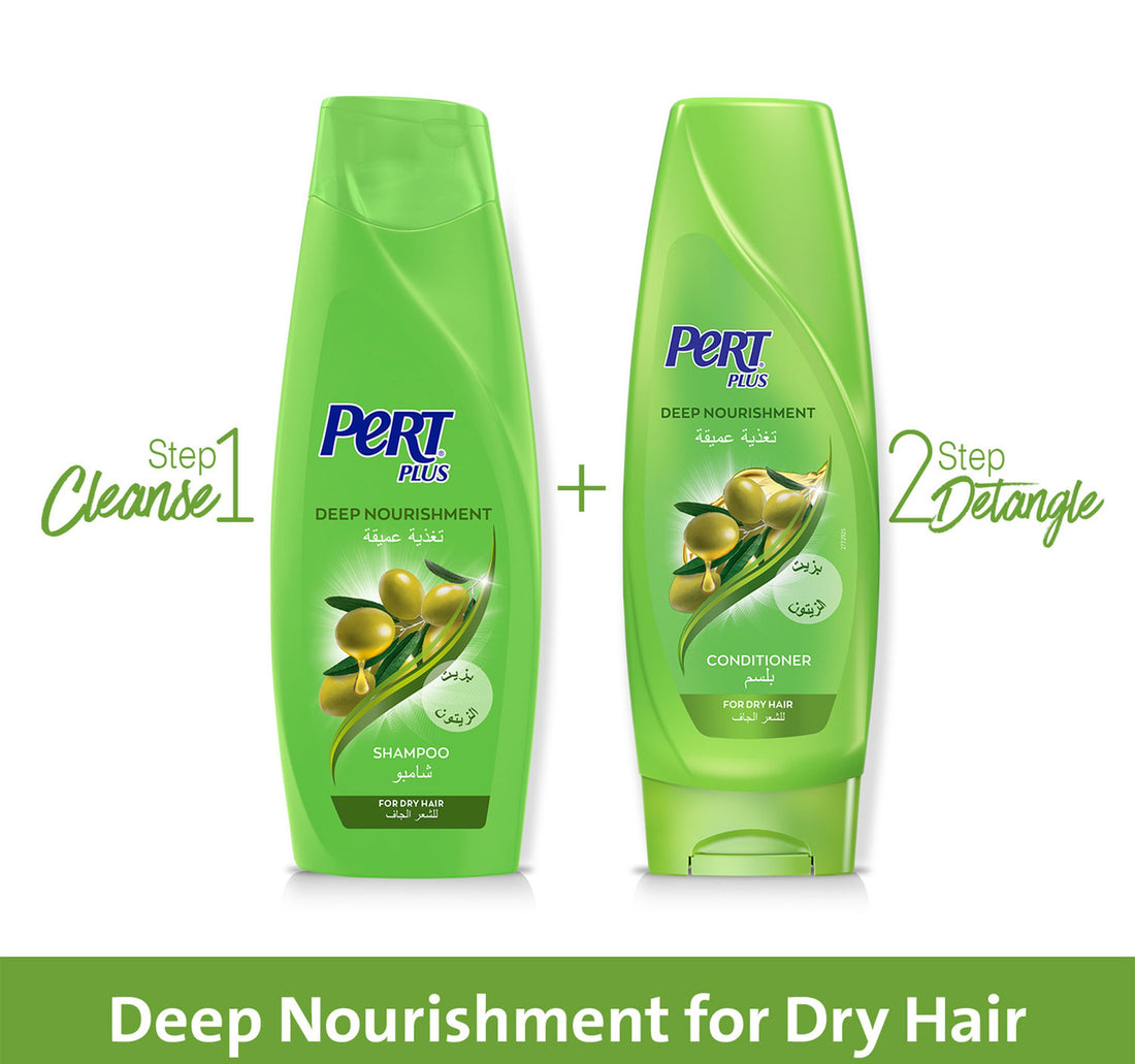 Pert Plus Deep Nourishment Shampoo with Olive Oil Value Pack 2 x 400 ml